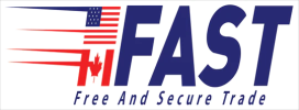 A logo with a flag and a maple leafDescription automatically generated